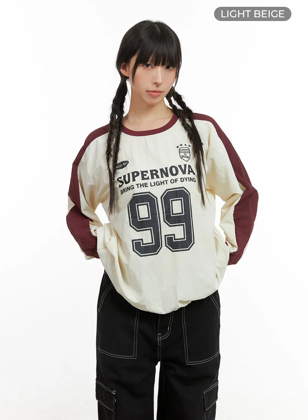 Activewear Windbreaker Graphic Sweatshirt CG420