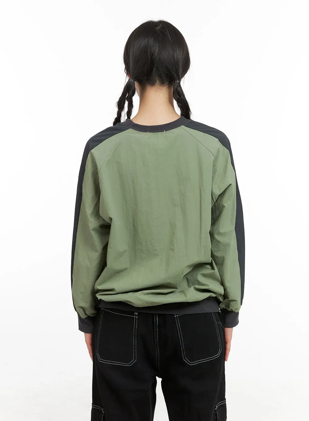 Activewear Windbreaker Graphic Sweatshirt CG420