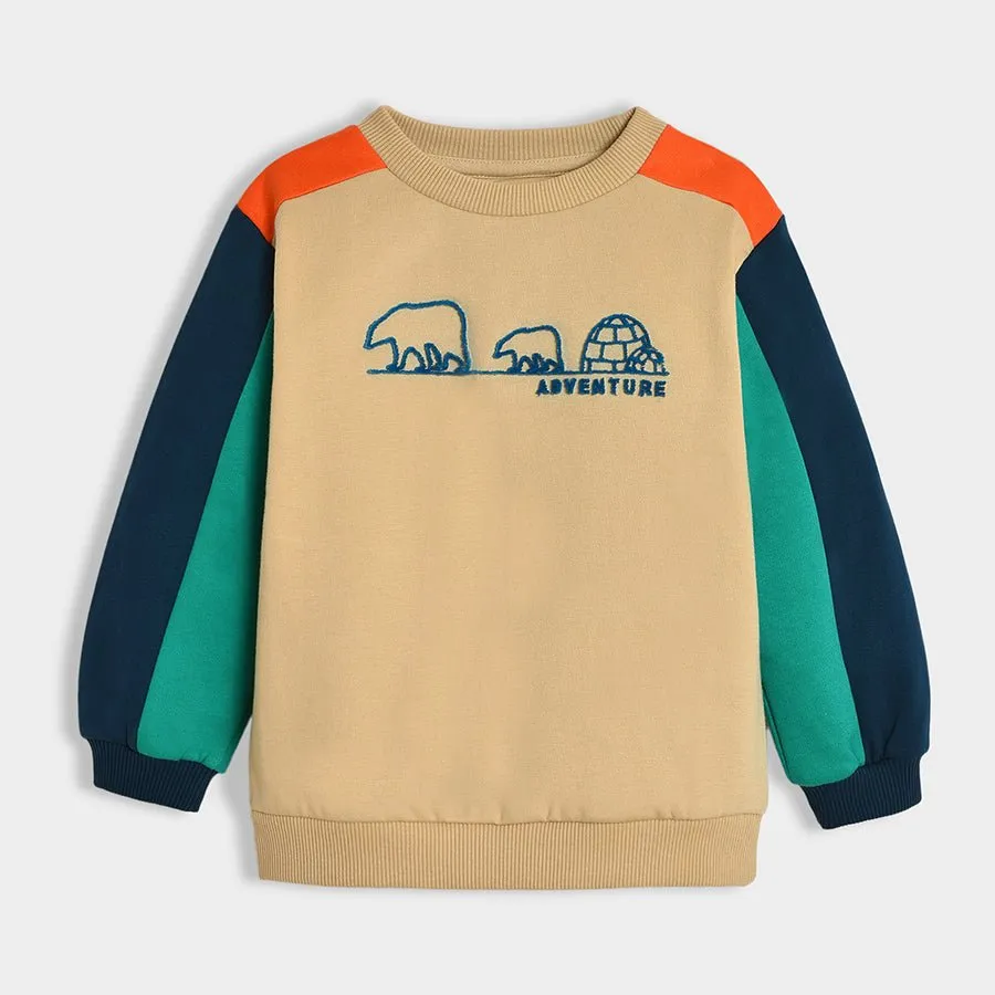 Adventure Tuft Embroidered Sweatshirt