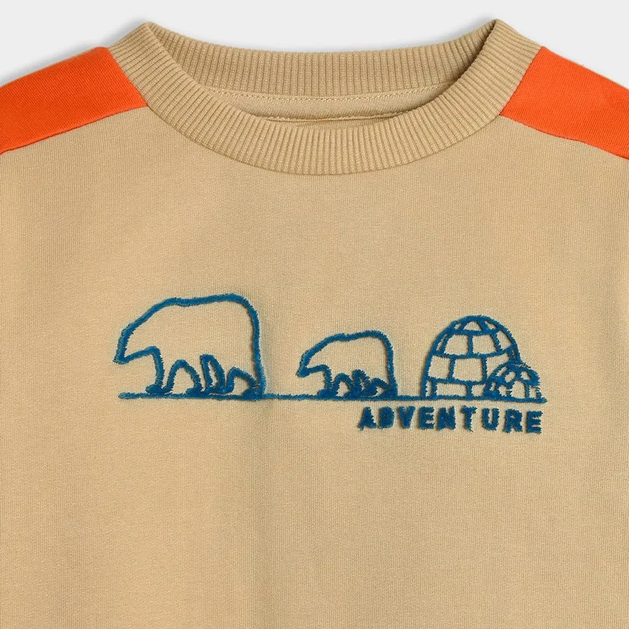 Adventure Tuft Embroidered Sweatshirt
