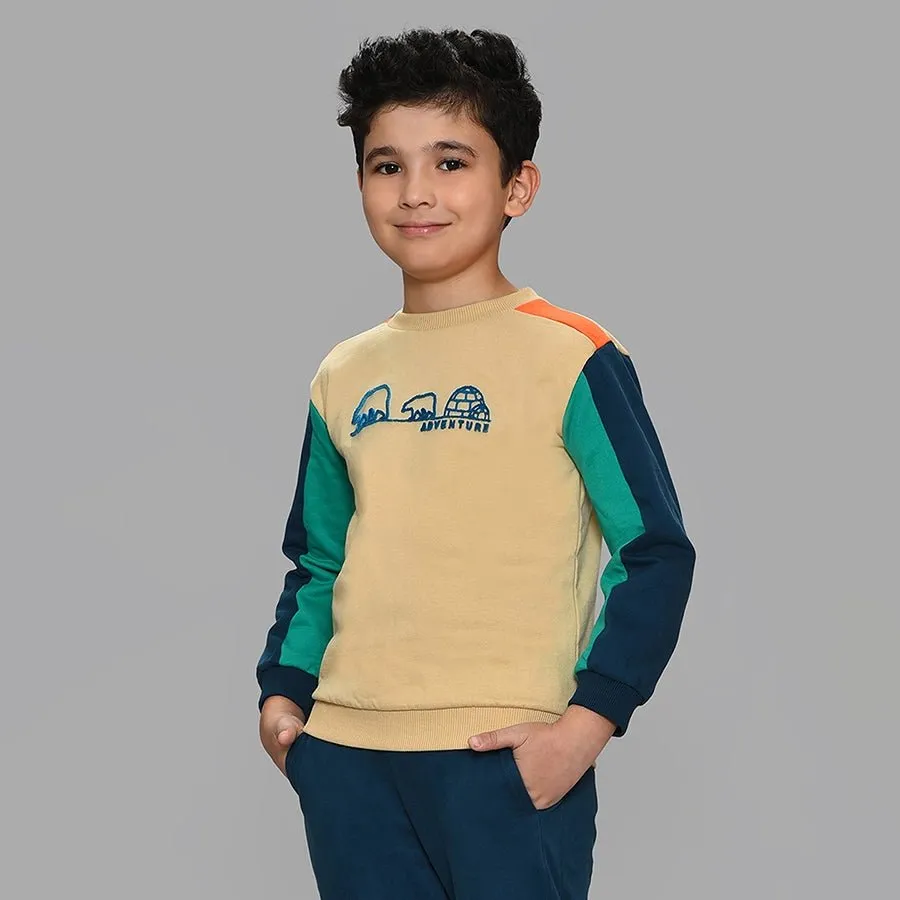 Adventure Tuft Embroidered Sweatshirt