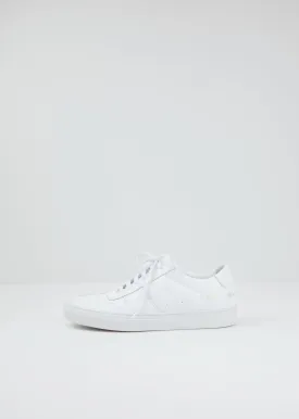 Bball Low Leather Sneakers — White