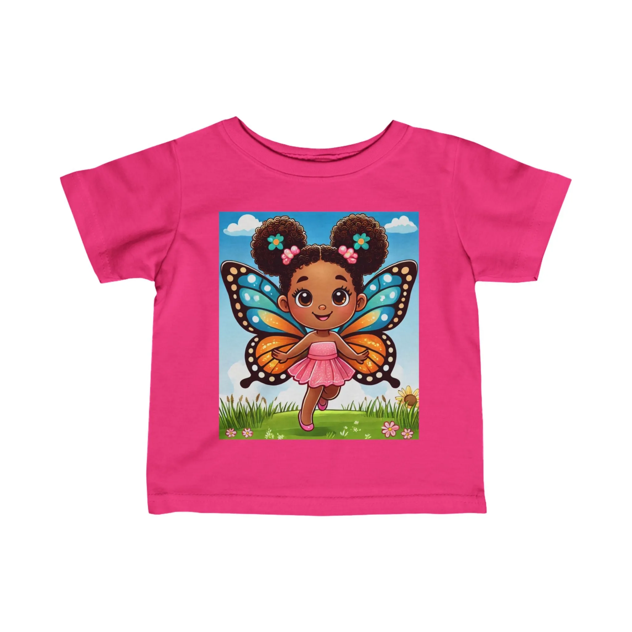 Black Butterfly - Infant Fine Jersey Tee