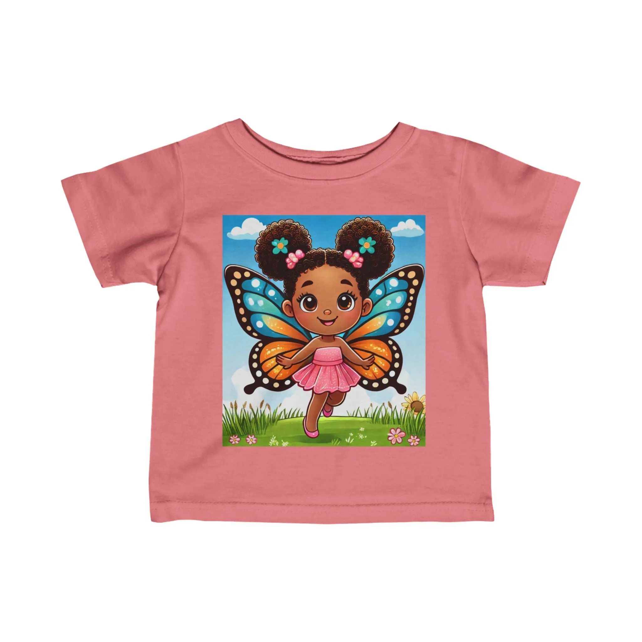 Black Butterfly - Infant Fine Jersey Tee