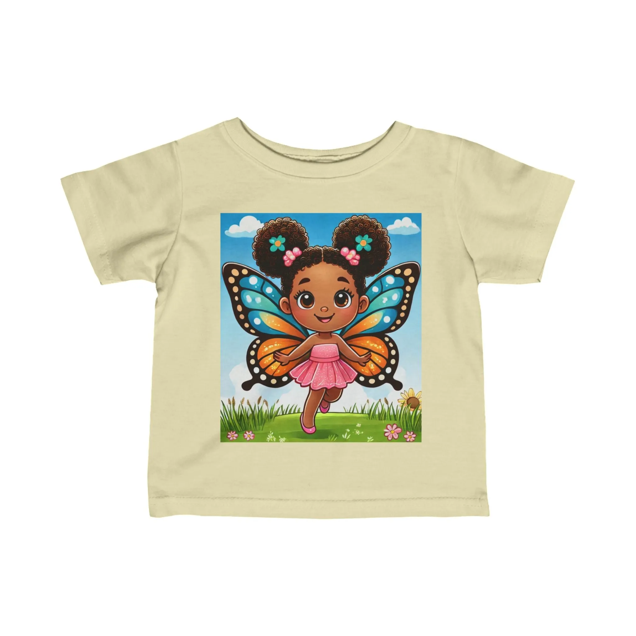 Black Butterfly - Infant Fine Jersey Tee