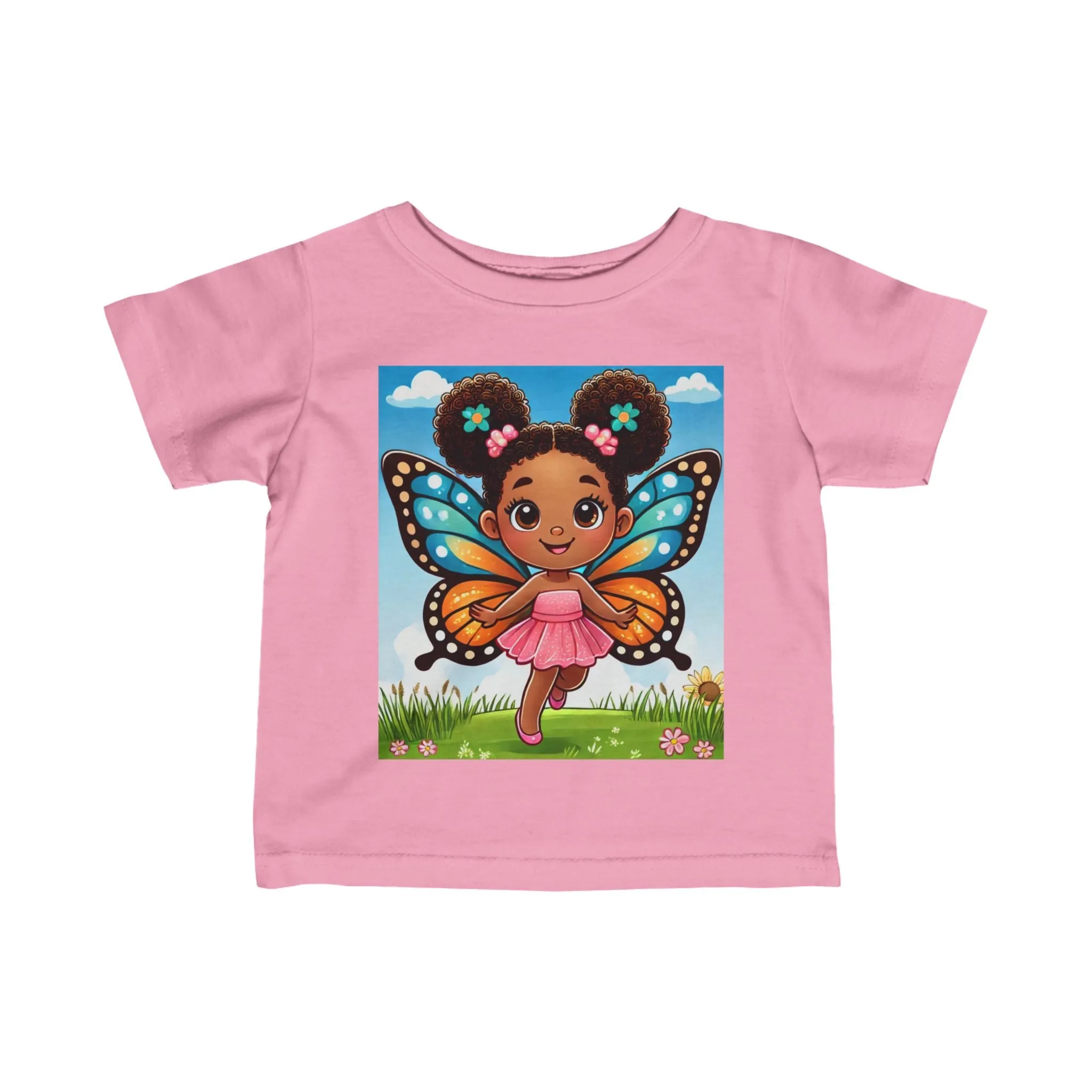 Black Butterfly - Infant Fine Jersey Tee