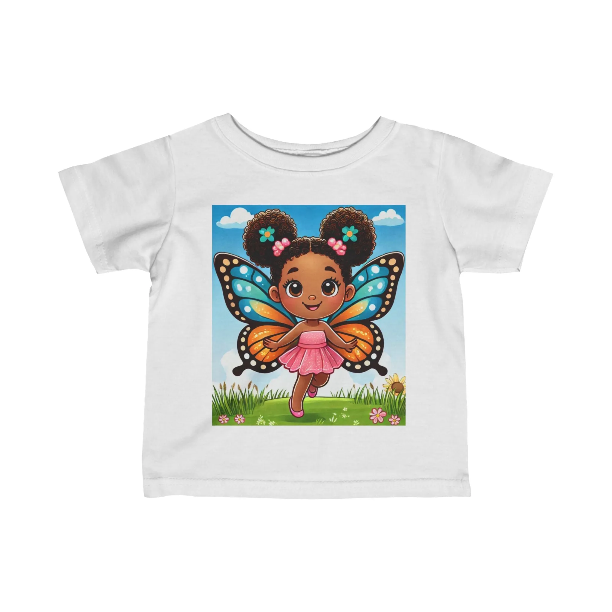 Black Butterfly - Infant Fine Jersey Tee