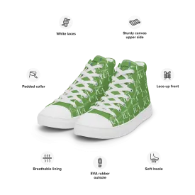 CARAUANA Hip Hop canvas shoes Green Branded