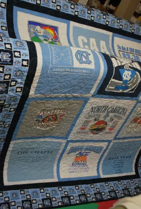 Carolina Home T-shirt Quilt