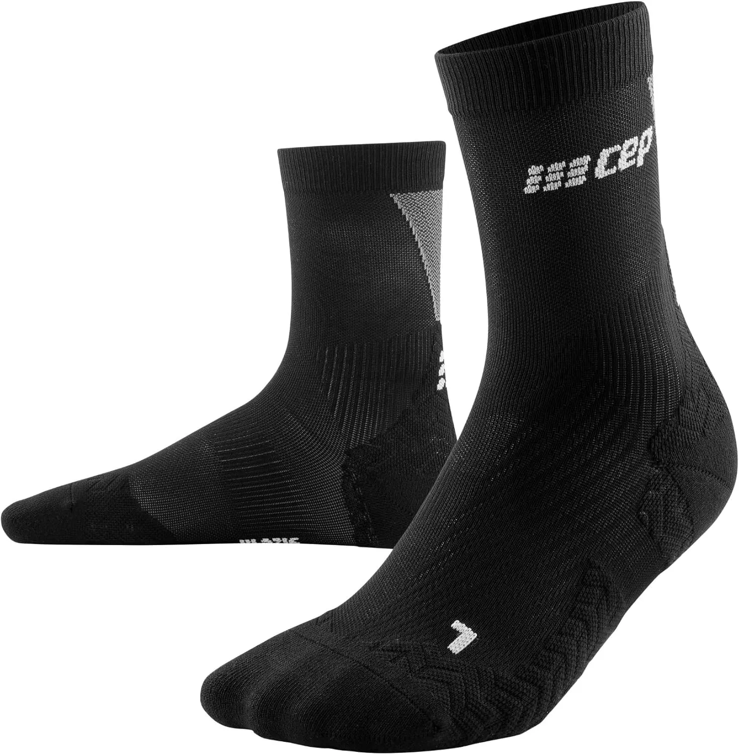 CEP 2024 New Ultralight Mid Cut Compression Socks for Women - Breathable, Lightweight Performance Running Crew Socks