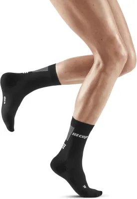 CEP 2024 New Ultralight Mid Cut Compression Socks for Women - Breathable, Lightweight Performance Running Crew Socks