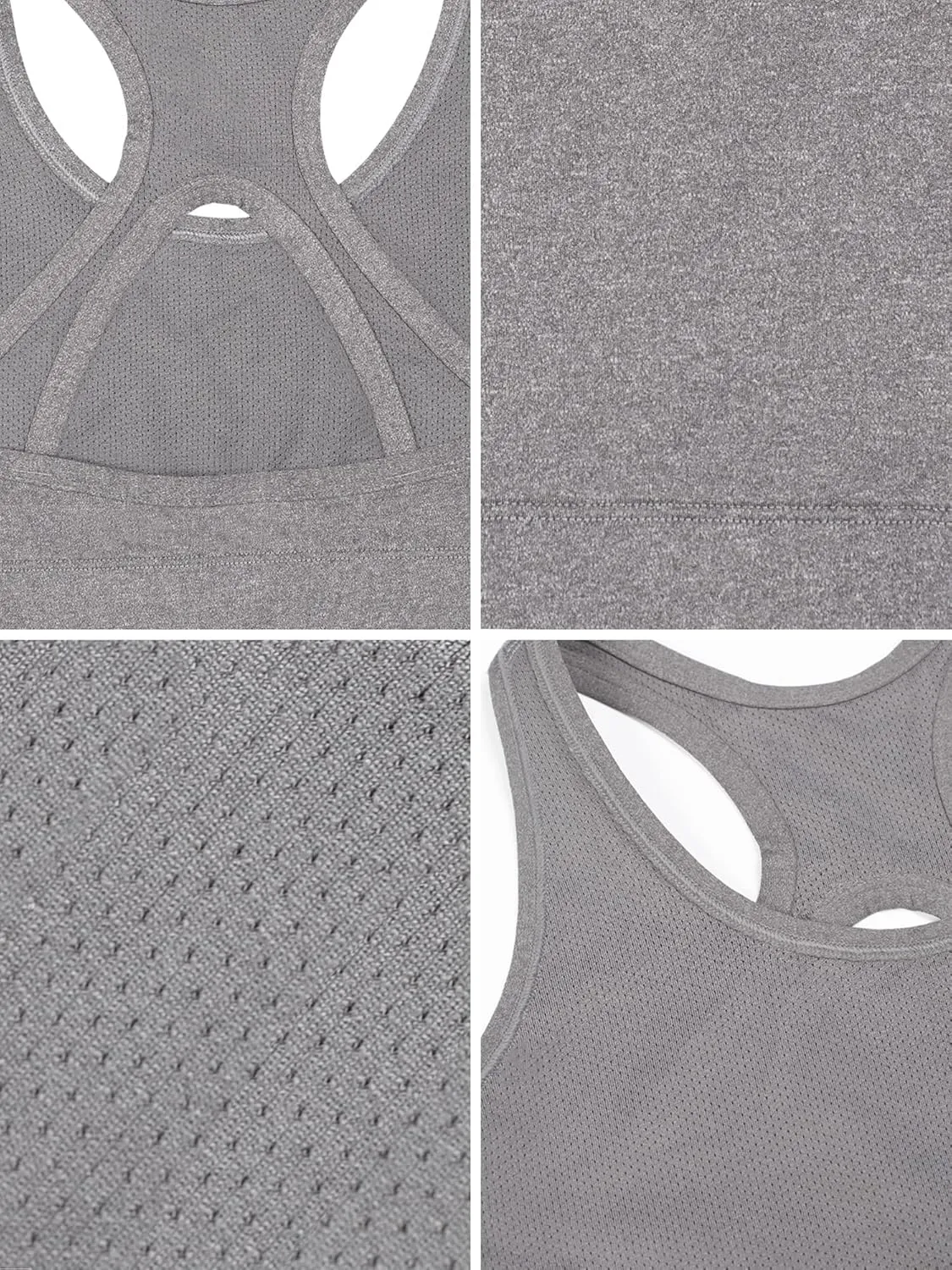 Fruit of the Loom Girls' Stay Dry Racerback Sports Bra