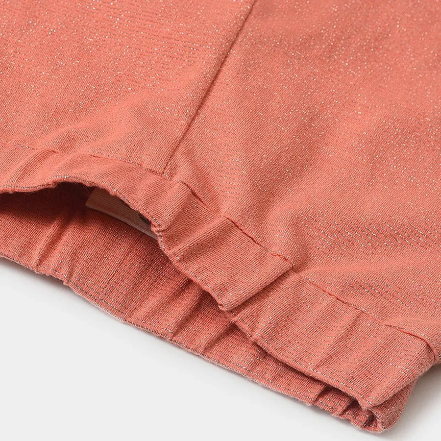 Girls Ruffled Leggings- ( Pack of 2 )
