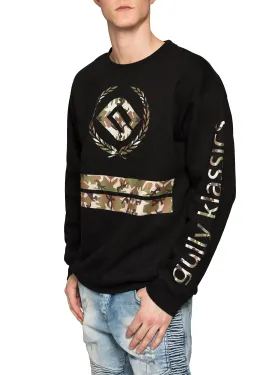 Gully Klassics Camo Crewneck