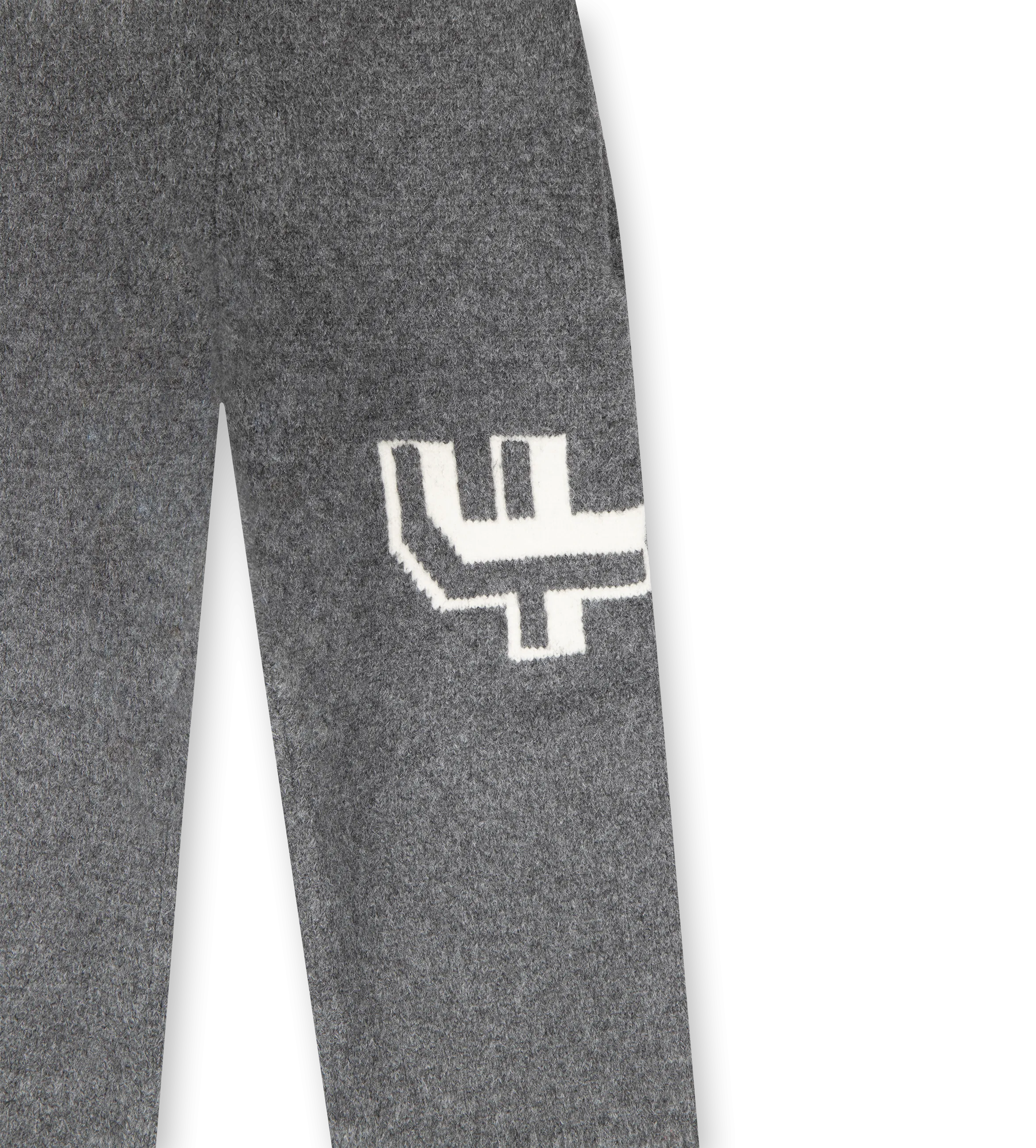 Knitted Pants Dark Grey