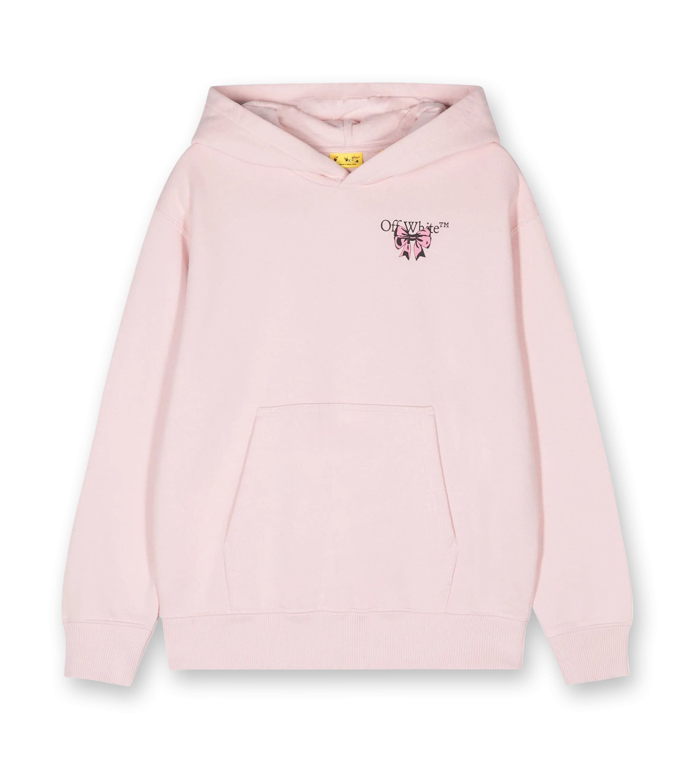 Logo Print Hoodie Pink