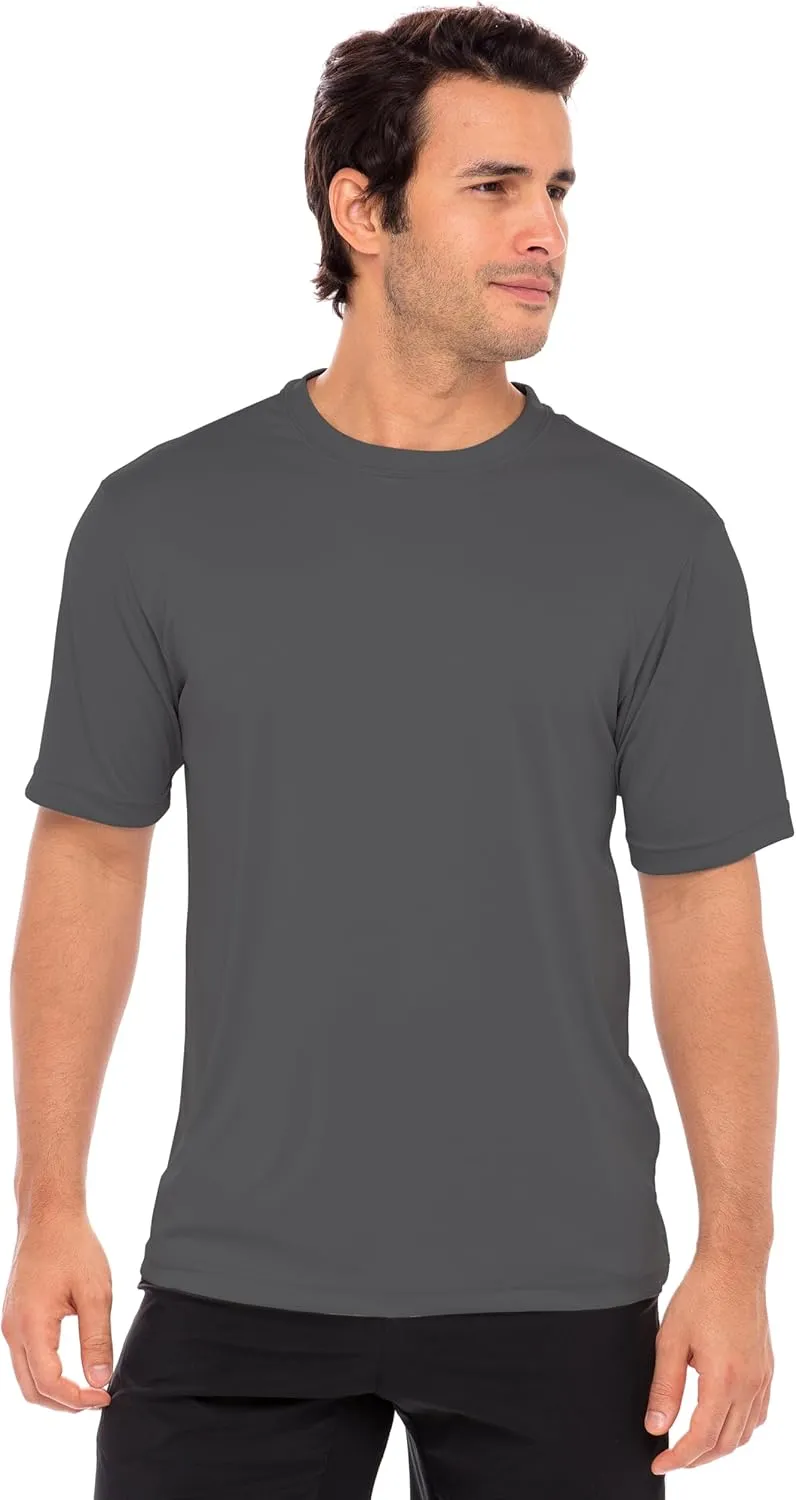 Opna Men's Big & Tall Short Sleeve Moisture Wicking Athletic T-Shirts Regular Sizes & XLT's