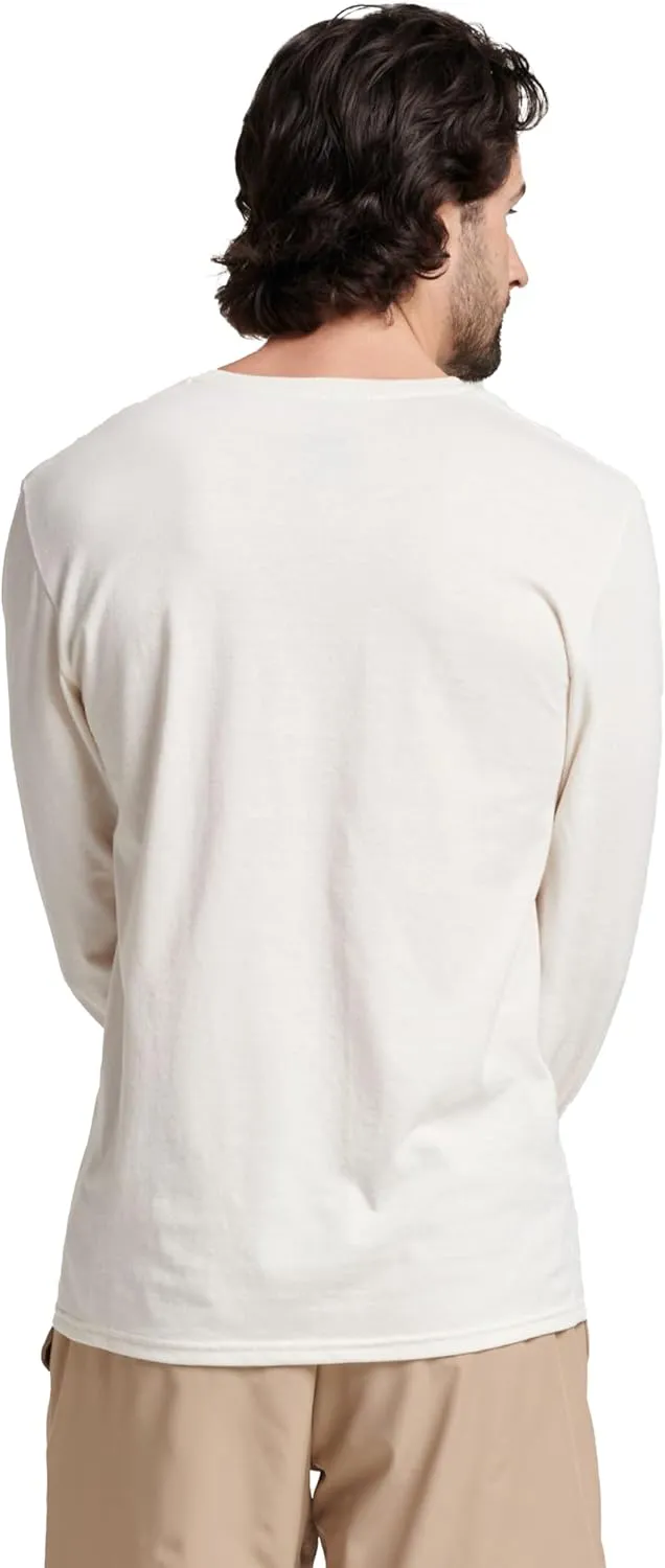 Russell Athletic Men's Dri-Power Long Sleeve Tees, Moisture Wicking, Odor Protection, UPF 30 