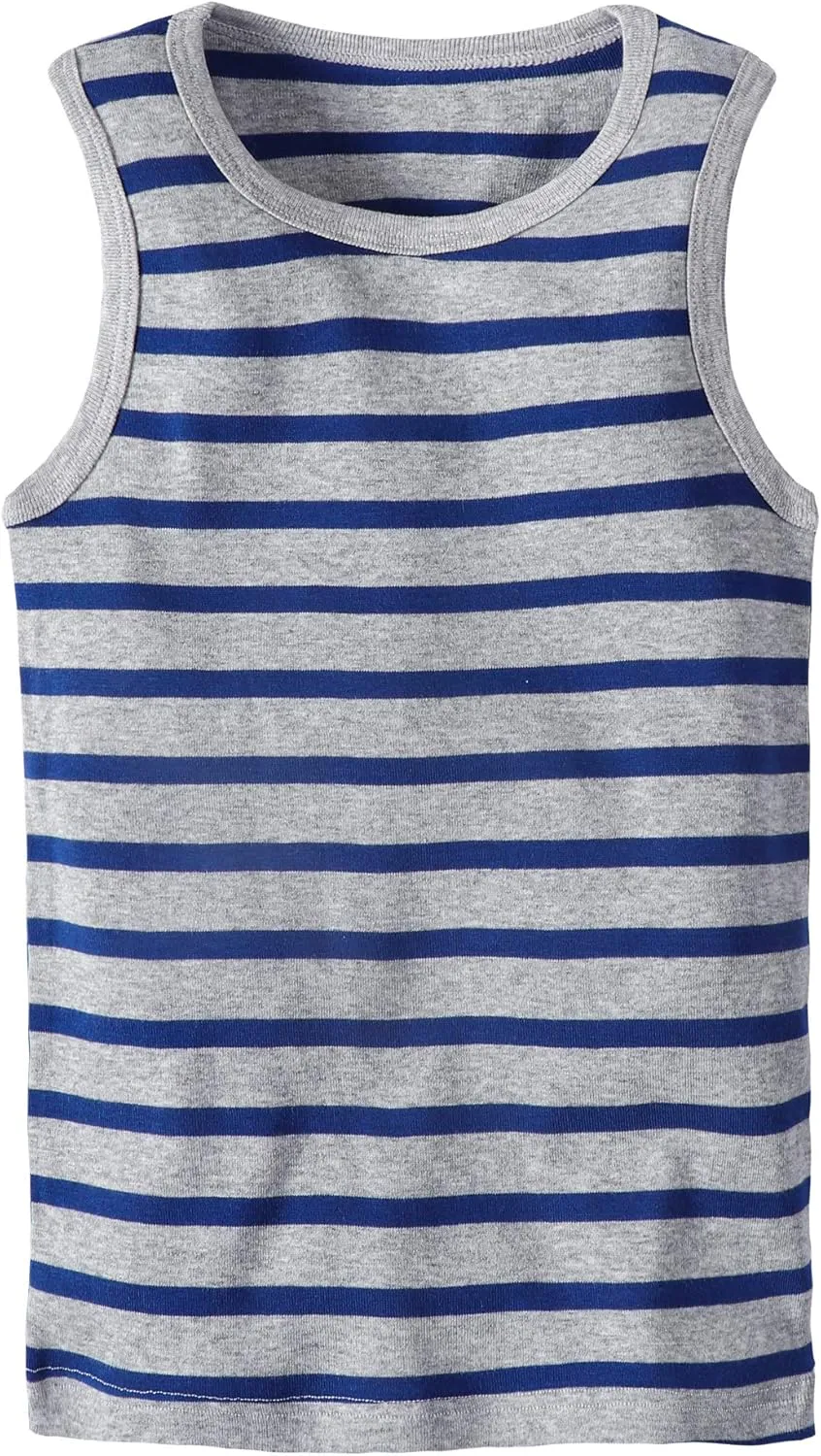 Toddler Baby Boys Tank Soft Cotton Sleeveless Top Undershirts Pack of 3