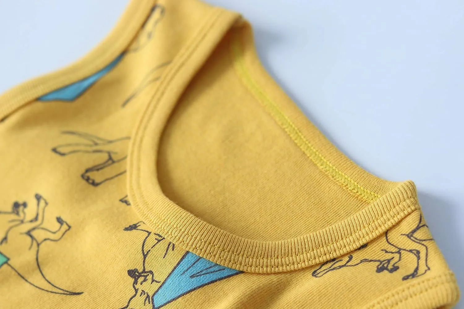 Toddler Baby Boys Tank Soft Cotton Sleeveless Top Undershirts Pack of 3