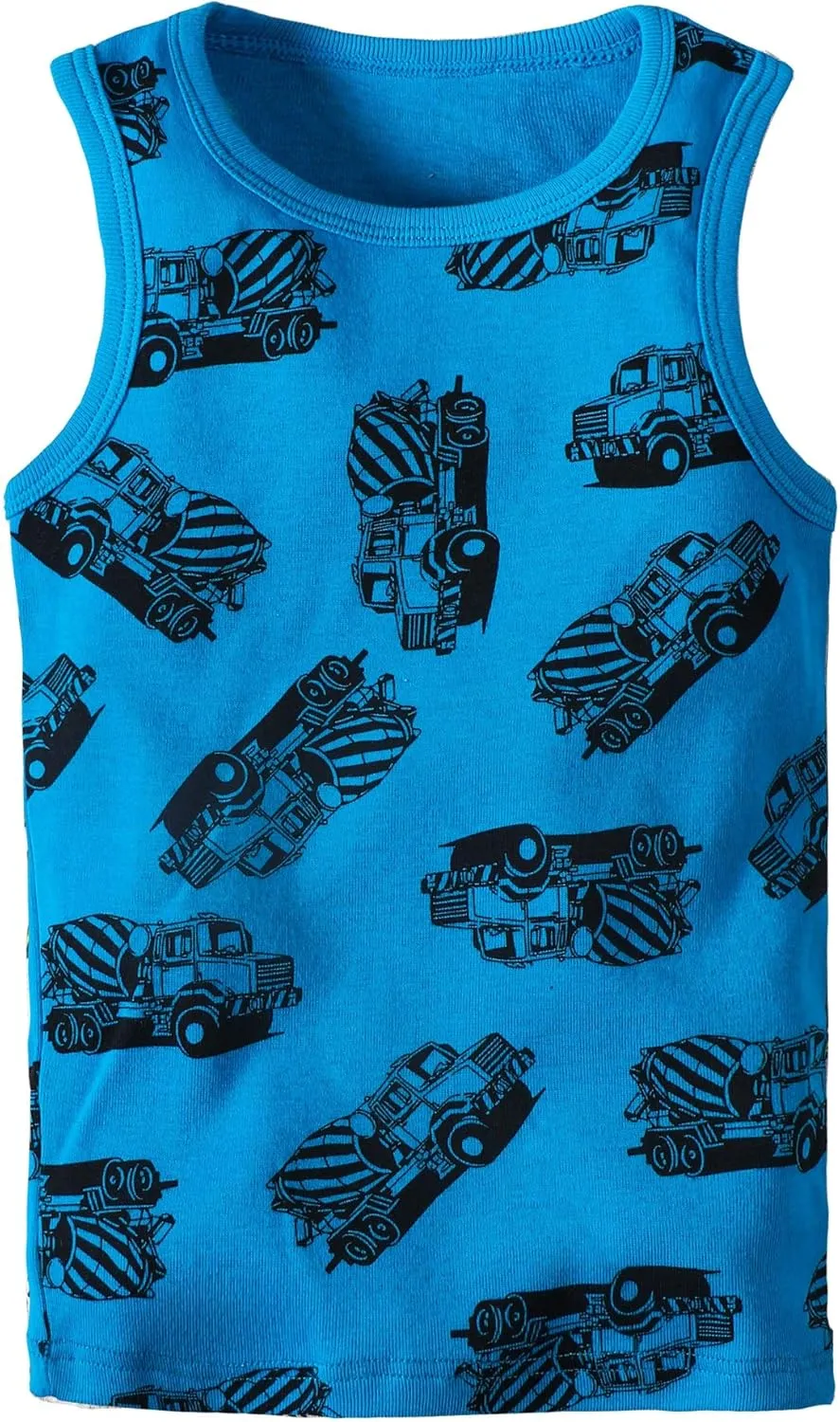 Toddler Baby Boys Tank Soft Cotton Sleeveless Top Undershirts Pack of 3