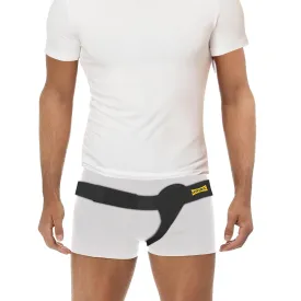 URIEL Left Side Inguinal Hernia Belts for Men  Hernia Support for Men, Pre and Post Surgery Truss, Size Small, Black (31-35 Inches)