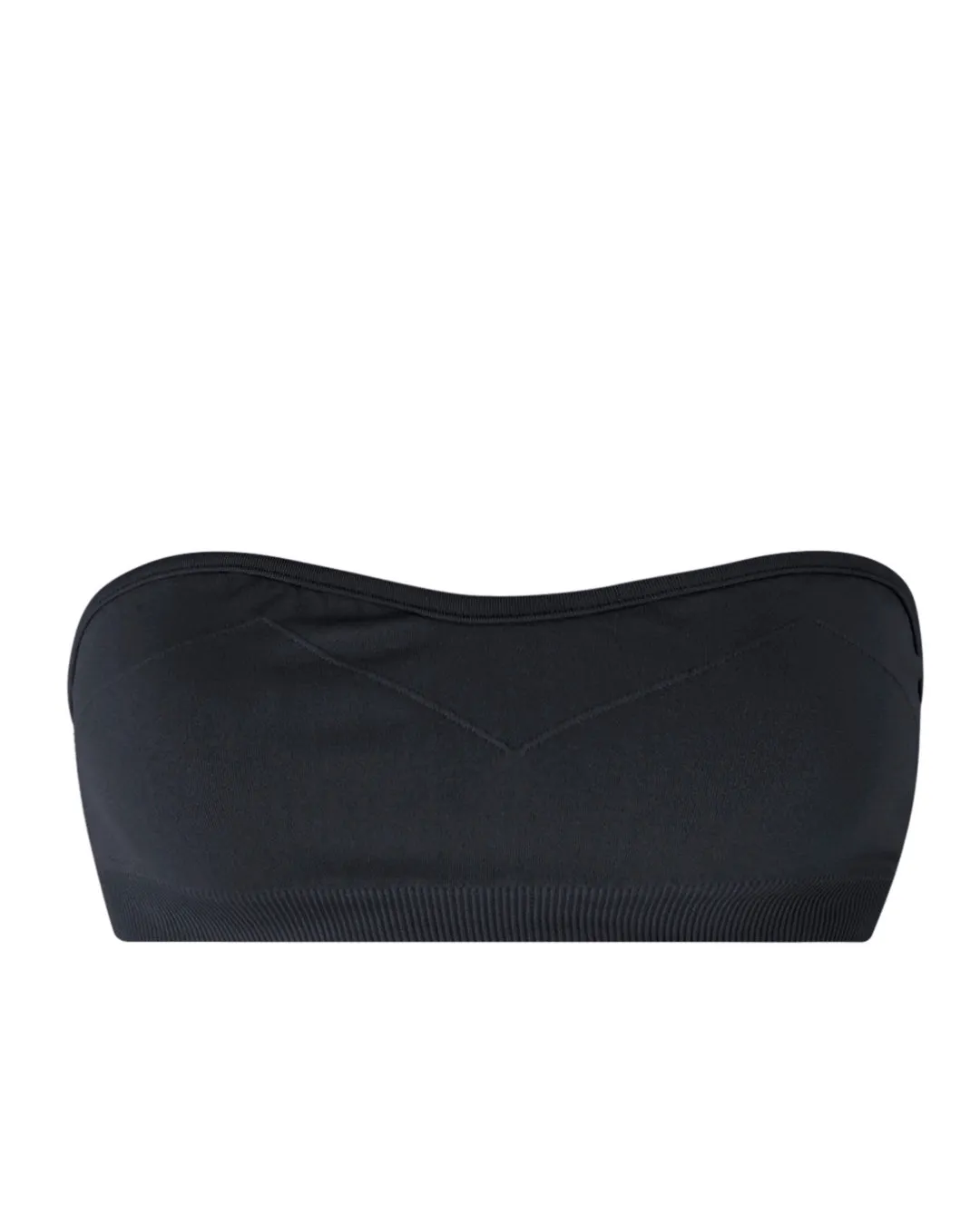 VITALISED Bandeau Bra Top | Black