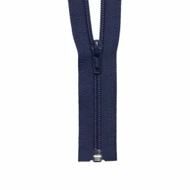 YKK #5 Coil 1-Way Open End Zippers - Navy